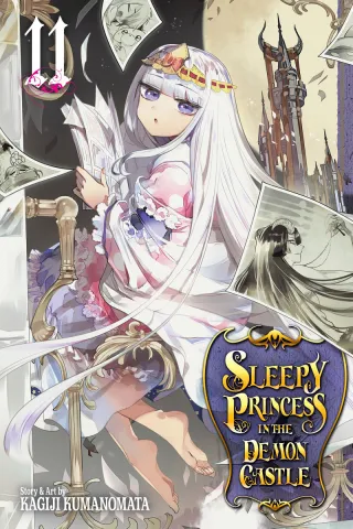 Cover of Sleepy Princess in the Demon Castle volume 11, English edition