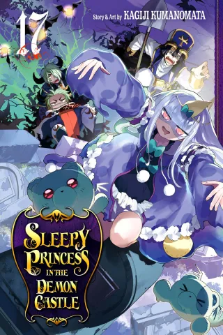 Cover of Sleepy Princess in the Demon Castle volume 17, English edition