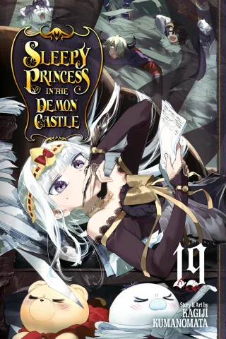 Cover of Sleepy Princess in the Demon Castle volume 19, English edition