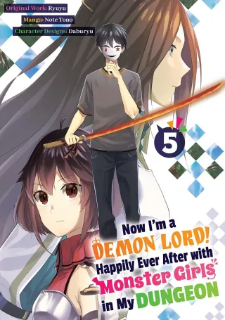 Cover of Now I'm a Demon Lord! Happily Ever After with Monster Girls in My Dungeon volume 5, English edition