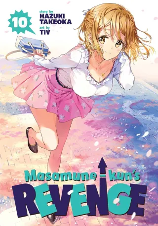 Cover of Masamune-kun’s Revenge volume 10, English edition