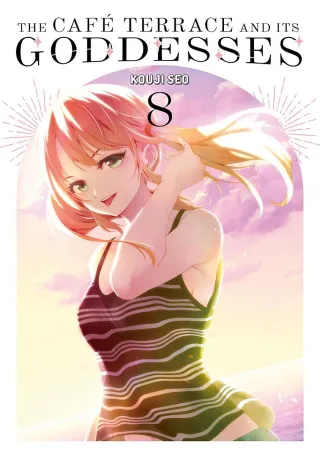 Cover of The Café Terrace and Its Goddesses volume 8, English edition