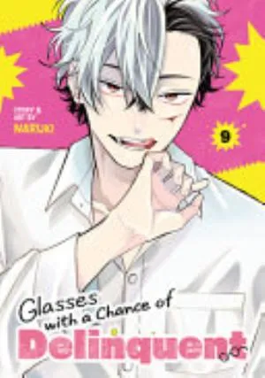 Cover of Glasses With a Chance of Delinquent volume 9, English edition