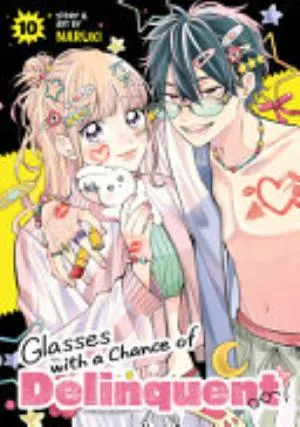 Cover of Glasses With a Chance of Delinquent volume 10, English edition