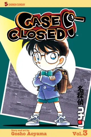 Cover of Detective Conan volume 3, English edition