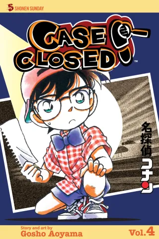 Cover of Detective Conan volume 4, English edition