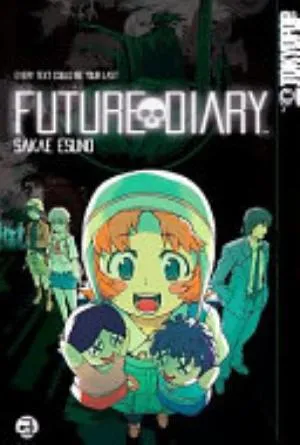 Cover of Future Diary volume 3, English edition