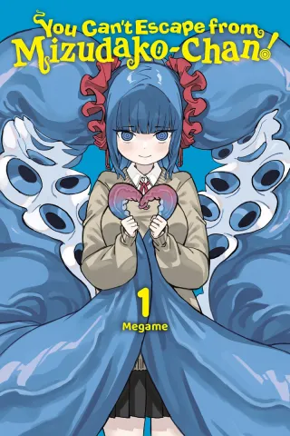 Cover of You Can't Escape from Mizudako-chan! volume 1, English edition