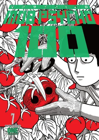 Cover of Mob Psycho 100 volume 7, English edition