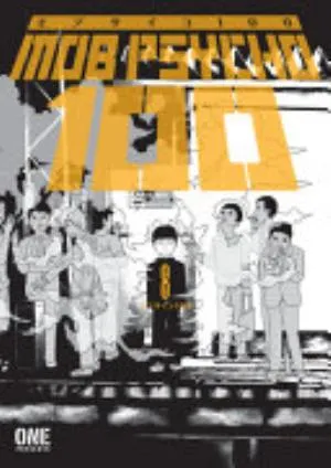 Cover of Mob Psycho 100 volume 8, English edition