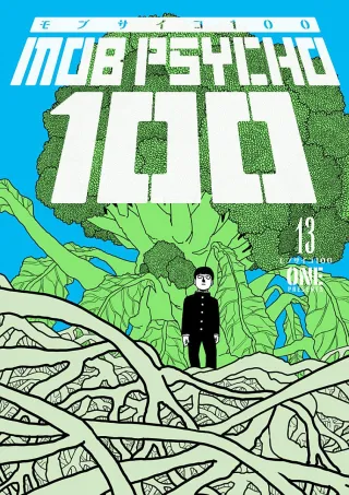 Cover of Mob Psycho 100 volume 13, English edition