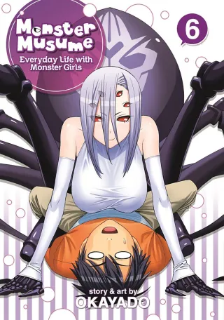 Cover of Monster Musume volume 6, English edition