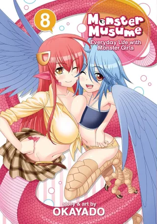 Cover of Monster Musume volume 8, English edition