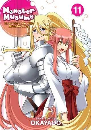 Cover of Monster Musume volume 11, English edition