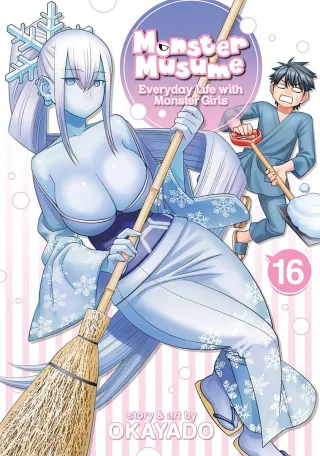 Cover of Monster Musume volume 16, English edition