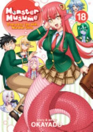 Cover of Monster Musume volume 18, English edition