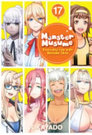Cover of Monster Musume volume 17, English edition