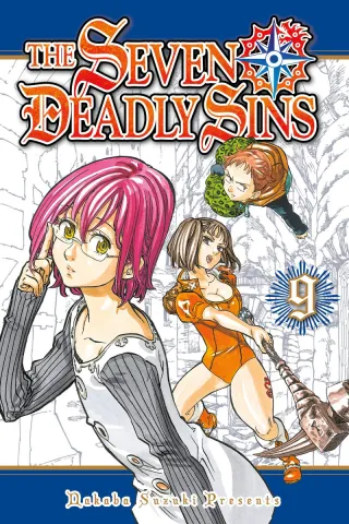 Cover of The Seven Deadly Sins volume 9, English edition