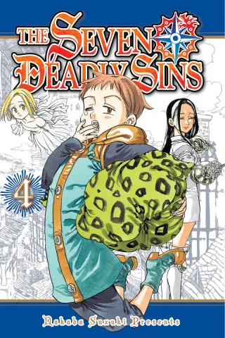 Cover of The Seven Deadly Sins volume 4, English edition