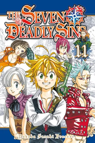 Cover of The Seven Deadly Sins volume 11, English edition