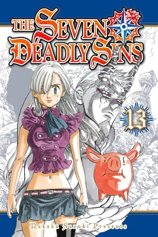 Cover of The Seven Deadly Sins volume 13, English edition