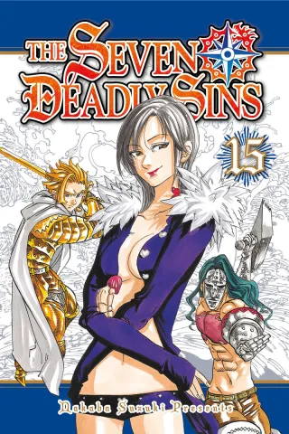 Cover of The Seven Deadly Sins volume 15, English edition