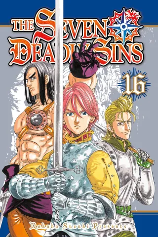 Cover of The Seven Deadly Sins volume 16, English edition