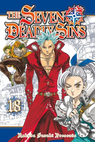 Cover of The Seven Deadly Sins volume 18, English edition
