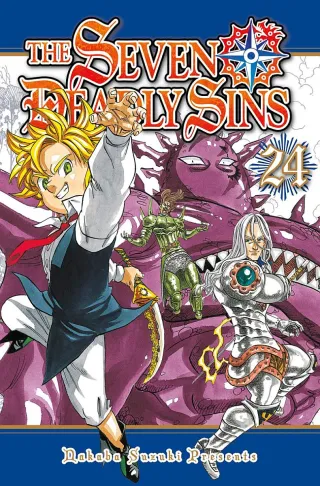 Cover of The Seven Deadly Sins volume 24, English edition