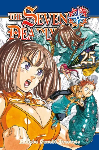 Cover of The Seven Deadly Sins volume 25, English edition