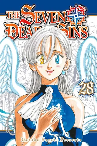 Cover of The Seven Deadly Sins volume 28, English edition