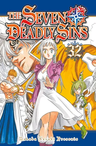 Cover of The Seven Deadly Sins volume 32, English edition