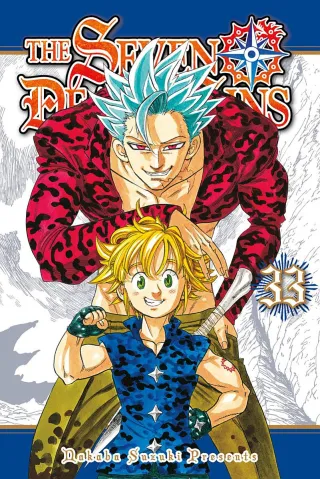 Cover of The Seven Deadly Sins volume 33, English edition