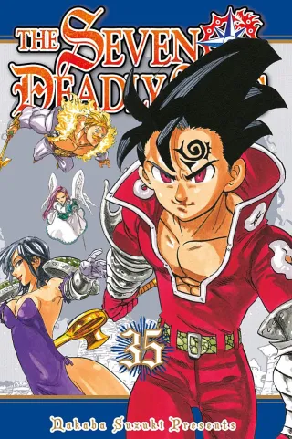 Cover of The Seven Deadly Sins volume 35, English edition