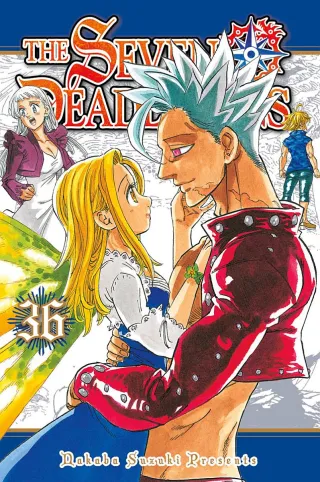Cover of The Seven Deadly Sins volume 36, English edition