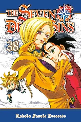 Cover of The Seven Deadly Sins volume 38, English edition