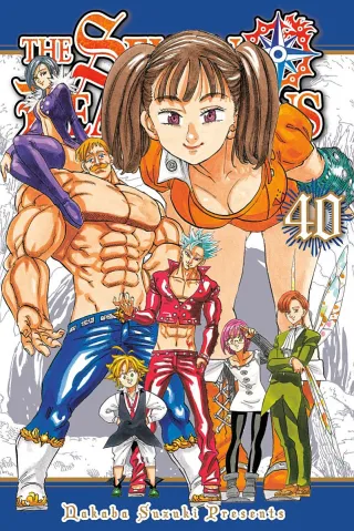 Cover of The Seven Deadly Sins volume 40, English edition