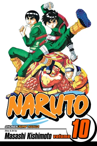 Cover of Naruto volume 10, English edition