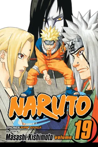 Cover of Naruto volume 19, English edition