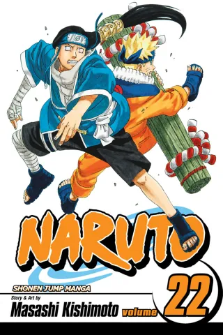 Cover of Naruto volume 22, English edition