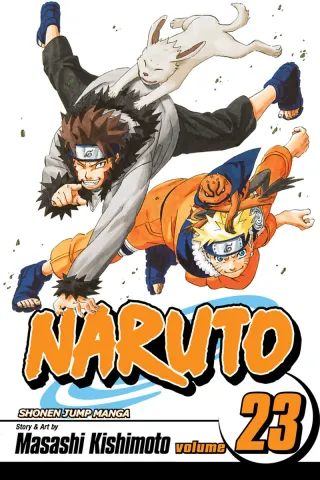 Cover of Naruto volume 23, English edition