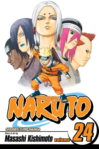 Cover of Naruto volume 24, English edition