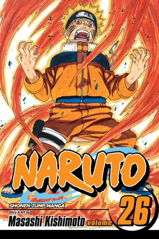 Cover of Naruto volume 26, English edition