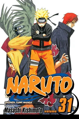 Cover of Naruto volume 31, English edition