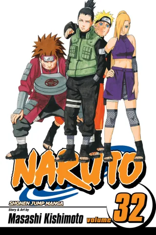 Cover of Naruto volume 32, English edition