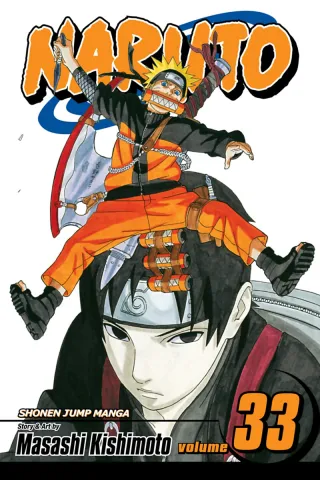 Cover of Naruto volume 33, English edition