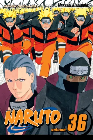 Cover of Naruto volume 36, English edition