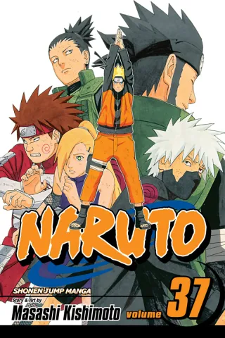 Cover of Naruto volume 37, English edition
