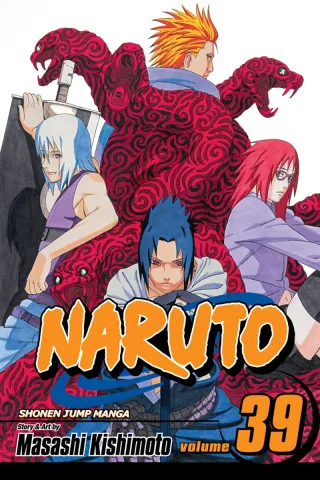 Cover of Naruto volume 39, English edition