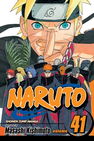 Cover of Naruto volume 41, English edition
